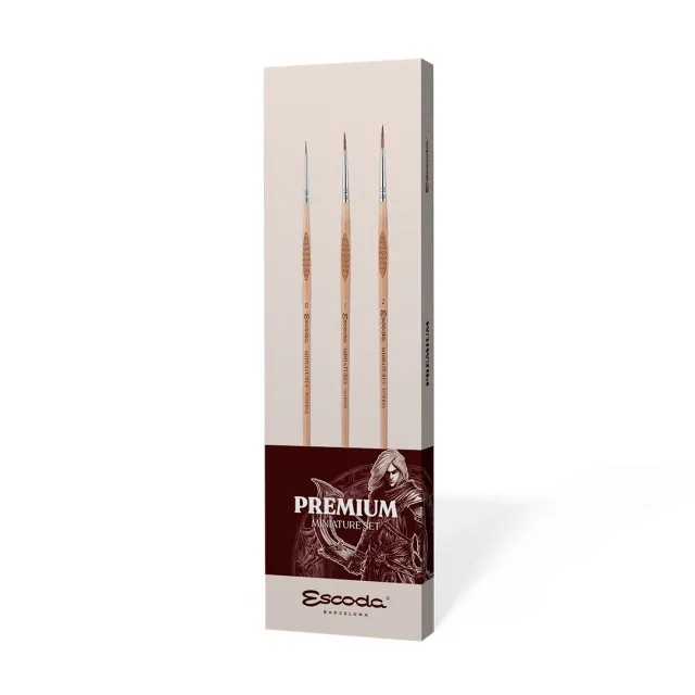 Escoda 8862 set pinceles miniatura premium Reserva