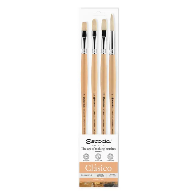 Escoda Clásico 8950 set pinceles óleo y acrílico